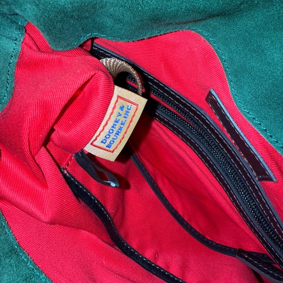 Dooney & Bourke Black Leather Shoulder Bag - Picture 8 of 13